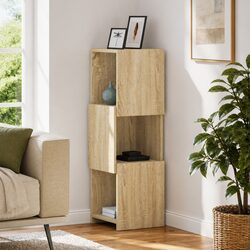 Enhance Your Space with This Stylish Corner Cabinet