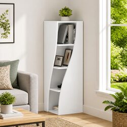 High Gloss Corner Cabinet