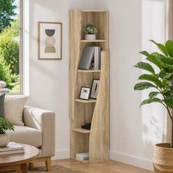 Maximise Your Space with a Brown Corner Storage Cabinet