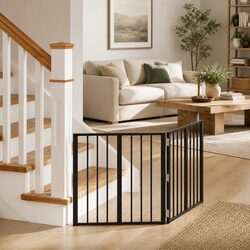 Indoor Pet Enclosure: 2 pcs Dog Gate 60 x 60 cm