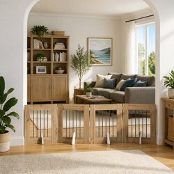 Enhance Your Home with Our Foldable Dog Gate