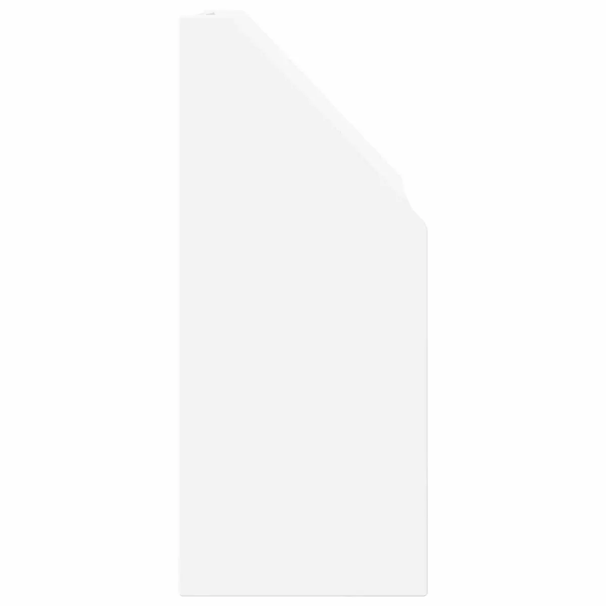 Kids Bookshelf White Free-standing Unit with Multiple Shelves and Drawers