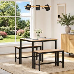 Modern Square Dining Table 80x80x75cm for Your Kitchen