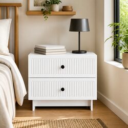 Elevate Your Space with This Chic Bedside Cabinet