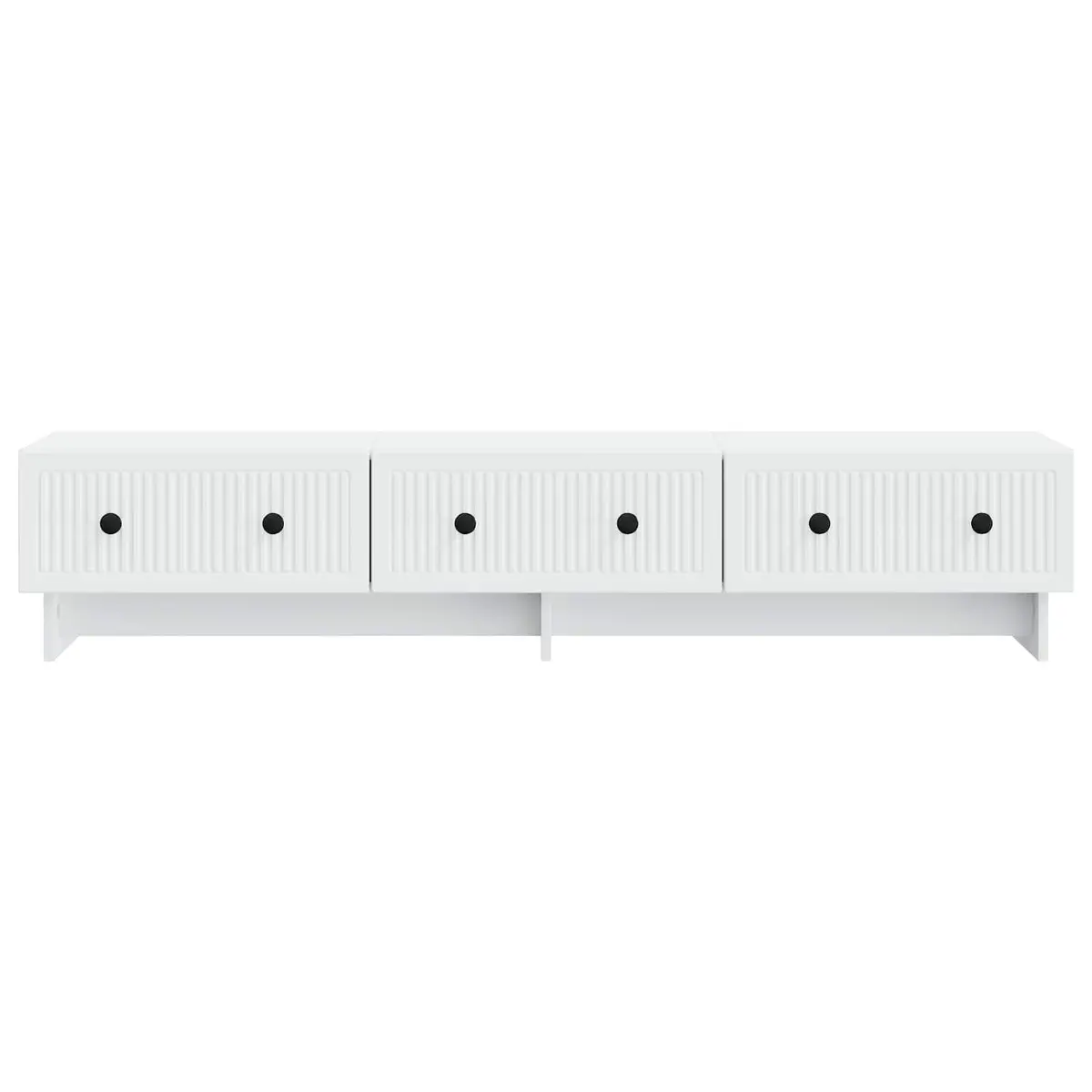 TV Cabinet 147 x 34.5 x 30 cm Engineered Wood Multifunctional Storage with Drawers