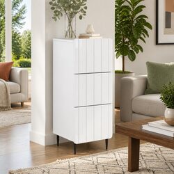 Elevate Your Space with a White Drawer Cabinet