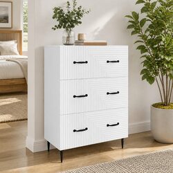 Elevate Your Space with a White Drawer Cabinet