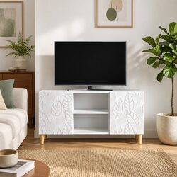 Elegant White Storage Unit for Enhanced Living Spaces