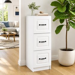 Upgrade Your Space with a White Modern Storage Cabinet