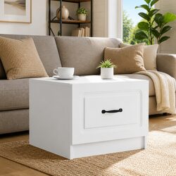 Elevate Your Living Room with a Stylish White Coffee Table