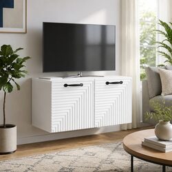 Transform Your Living Space with a Modern Wall-Mounted TV Cabinet