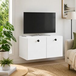 Space-Saving Wall-Mounted TV Cabinet for Modern Living