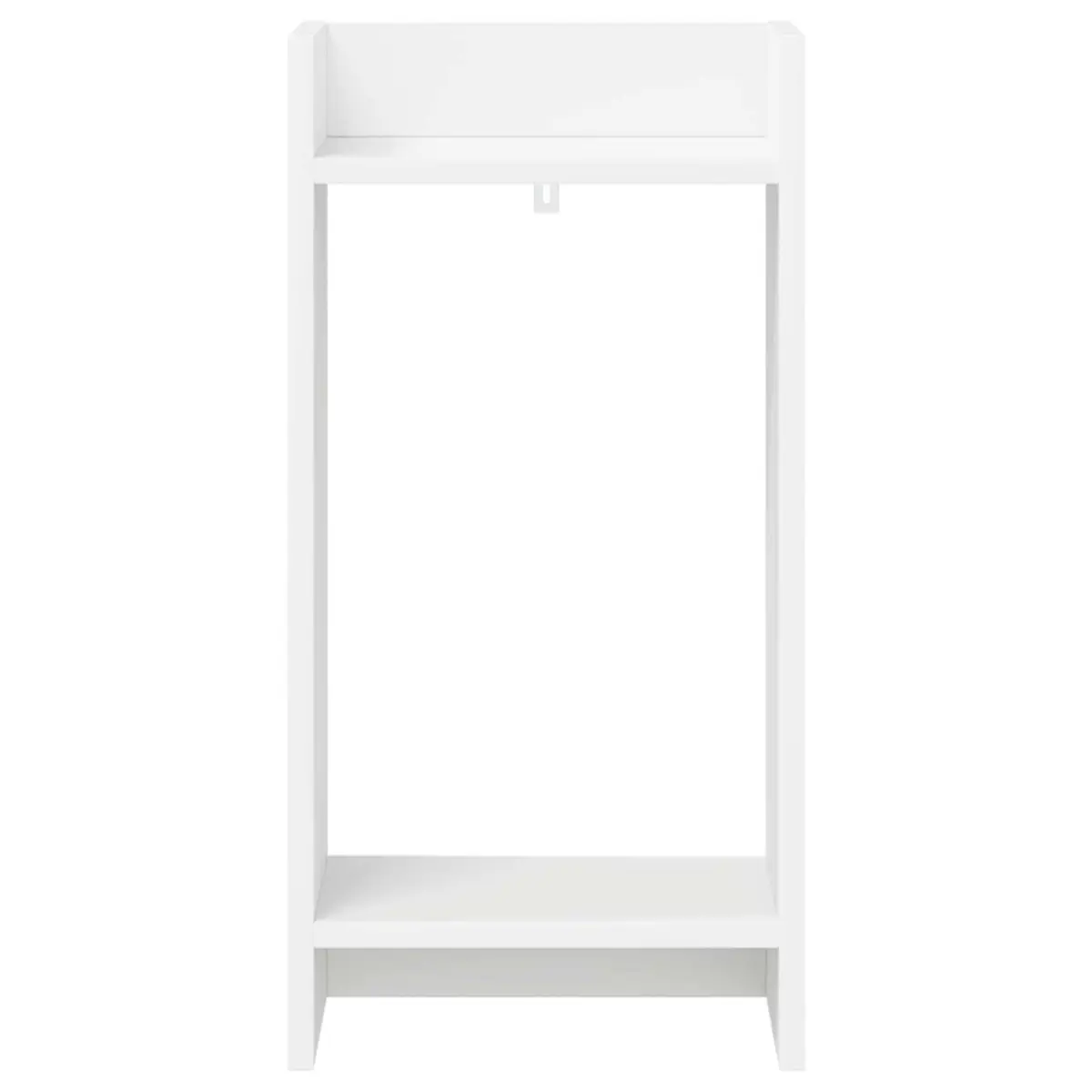 Plant Stand 30x30x60cm Indoor Display Shelf Open Frame Engineered Wood 2 Pcs White