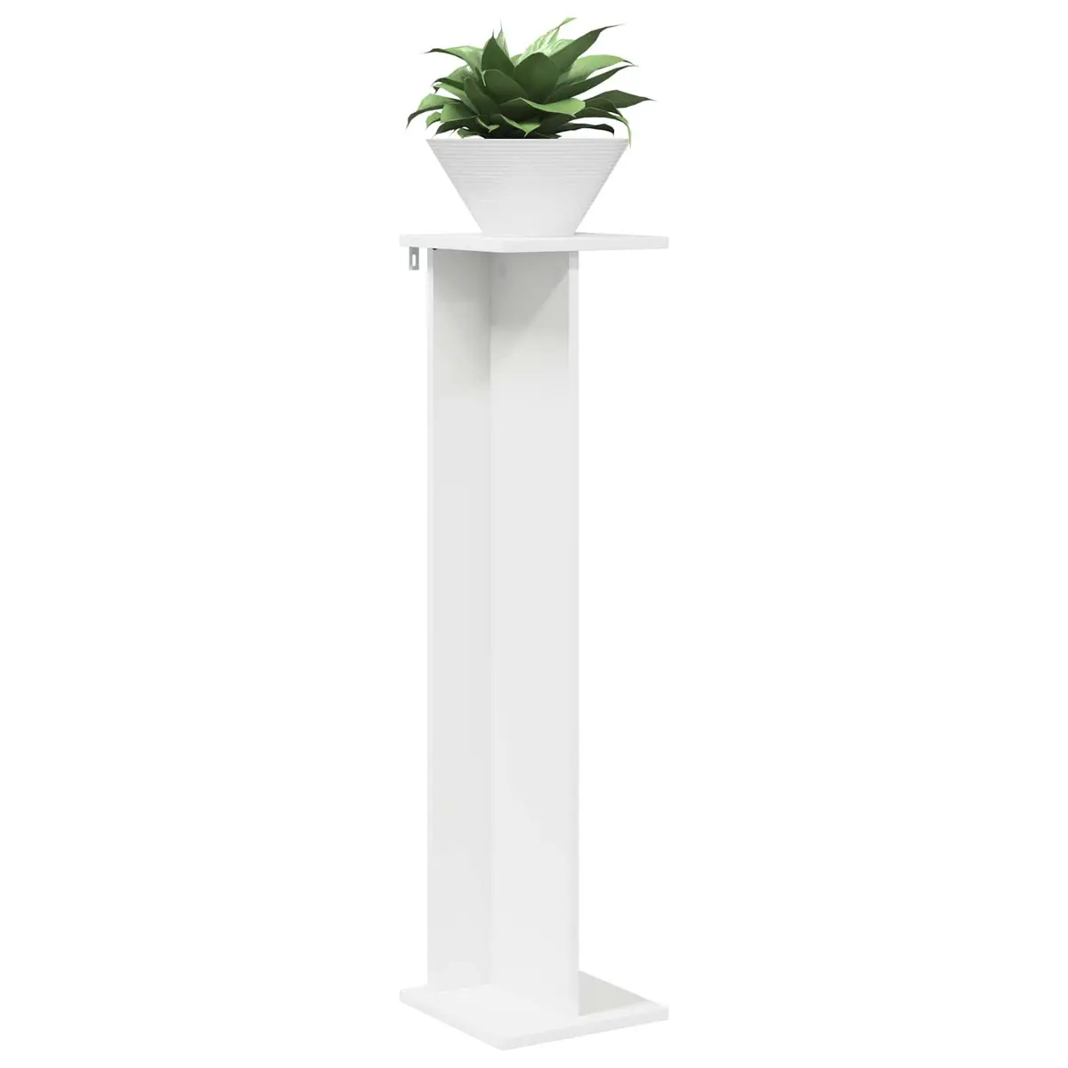 Plant Stand 2 pcs White 25 x 25.5 x 100.5 cm Modern Multi-Tier Indoor Display