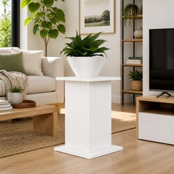 Enhance Your Space with White Plant Stands