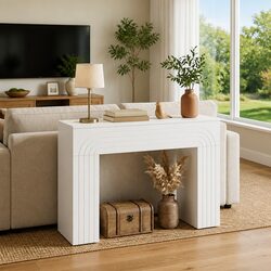 Elevate Your Living Space with a Modern White Coffee Table