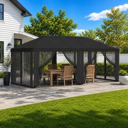 Enhance Your Outdoor Living with a 6 x 3 m Gazebo Canopy
