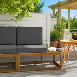Elevate Your Outdoor Living with This Stylish Sofa End Unit