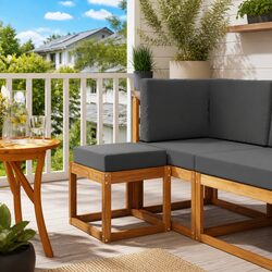 Enhance Your Patio with Stylish Modular Sectional Seating