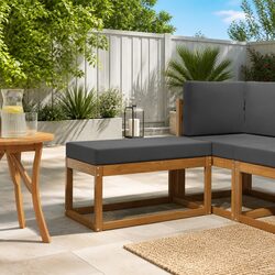Enhance Your Outdoors with This Stylish Sectional Sofa Set