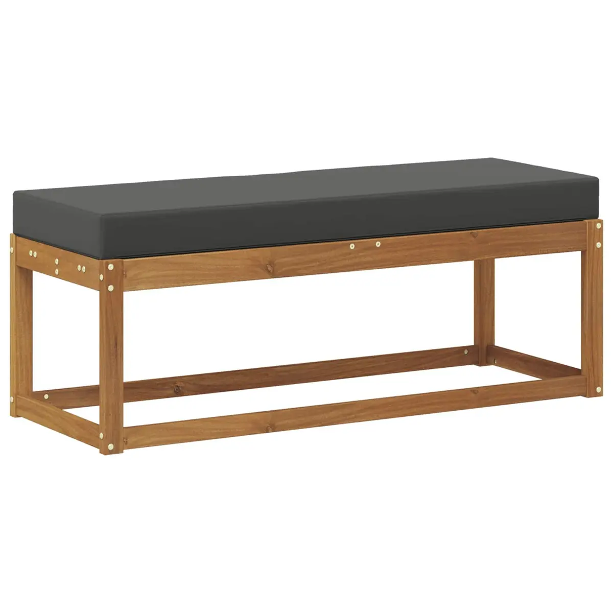 Outdoor Stool Bench Acacia Wood Garden Seat Patio Bench Backyard Seating