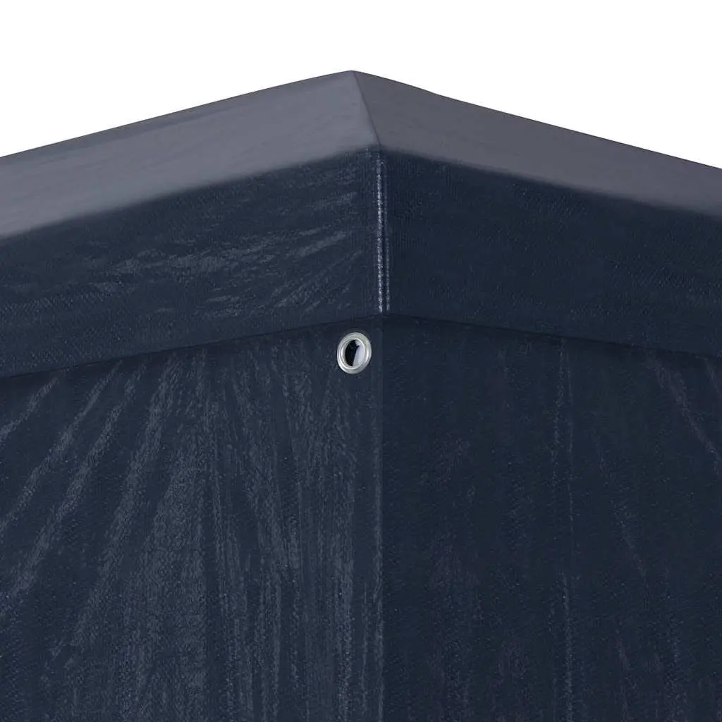 Party Tent 3x4 m Outdoor Canopy Gazebo UV and Water Resistant with Side Panels and Zip Door Blue