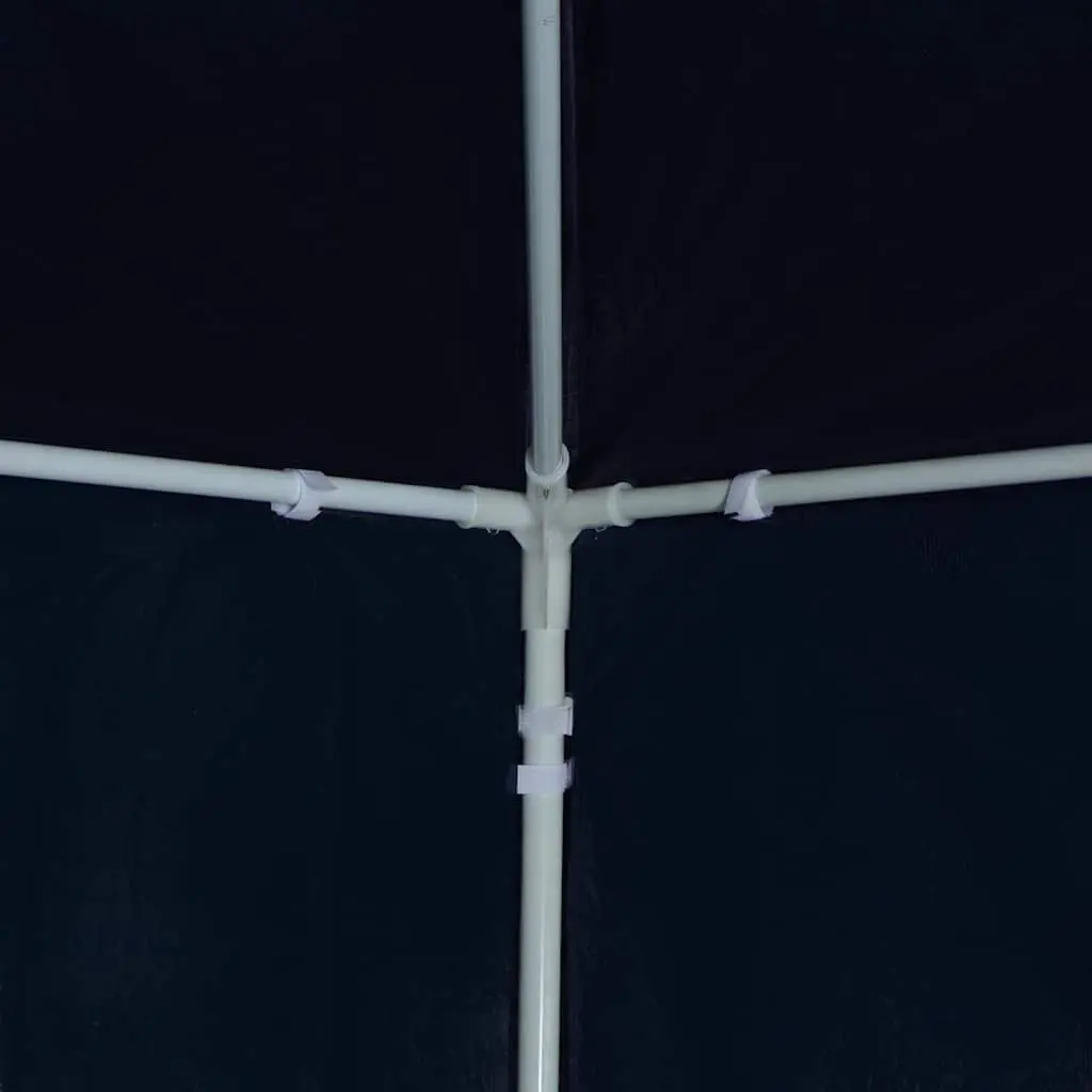 Party Tent 3x4 m Outdoor Canopy Gazebo UV and Water Resistant with Side Panels and Zip Door Blue
