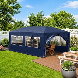 Elevate Your Outdoor Gatherings with 3x6 m Blue Tent