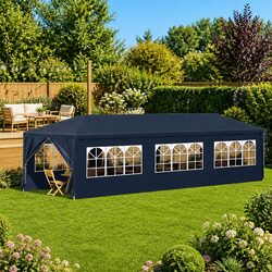 Enhance Your Outdoor Space with a Blue 3x9m Party Tent