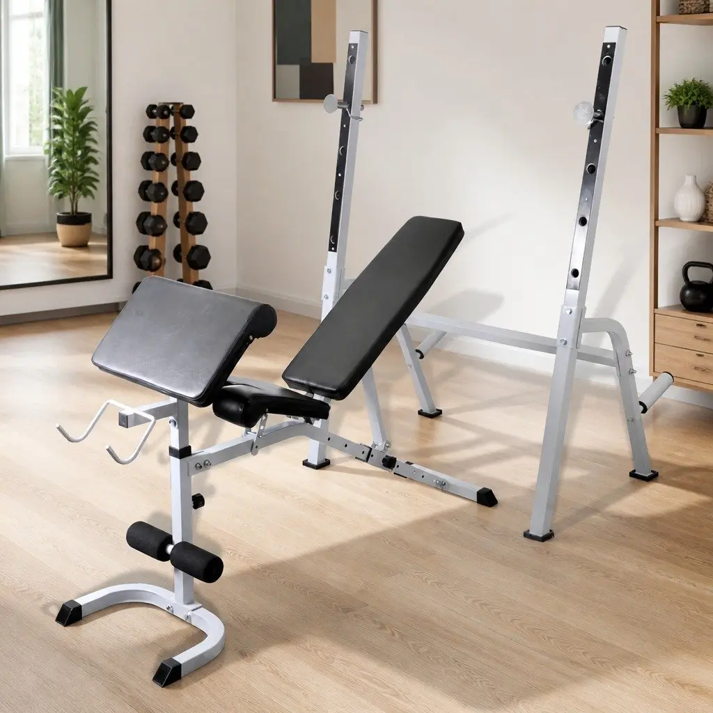 Adjustable Workout Bench Multi-Exercise Home Gym Fitness Training Equipment