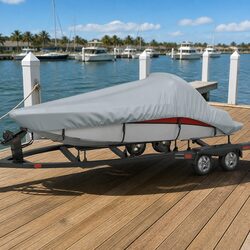 Enhance Your Space with a Grey Boat Storage Cover 610-671cm