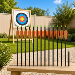 Elevate Your Archery Game with 30 Inch Fiberglass Arrows – 12 Pack