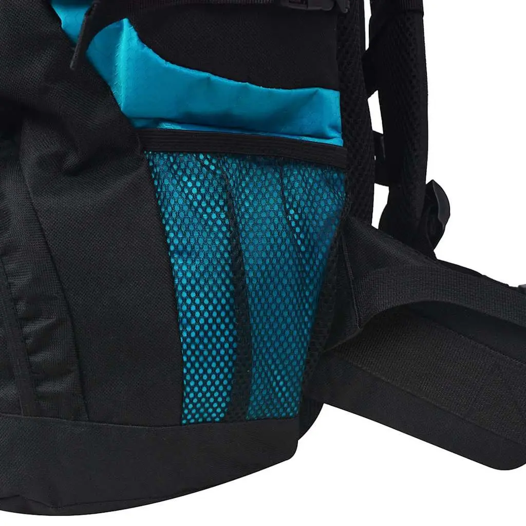 Hiking Backpack 75L Large Capacity Durable Outdoor Travel Camping Rucksack Blue