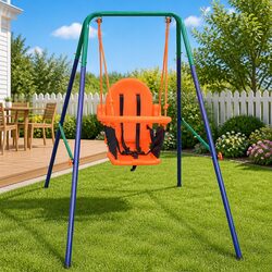 Outdoor Toddler Swing Set for Safe Playtime
