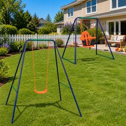 Elevate Your Outdoor Space with This Kids Swing Set