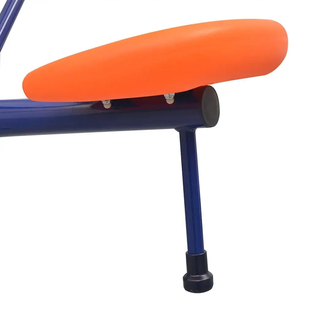 360 Degree Rotating Seesaw Orange Outdoor Playground Equipment for Kids
