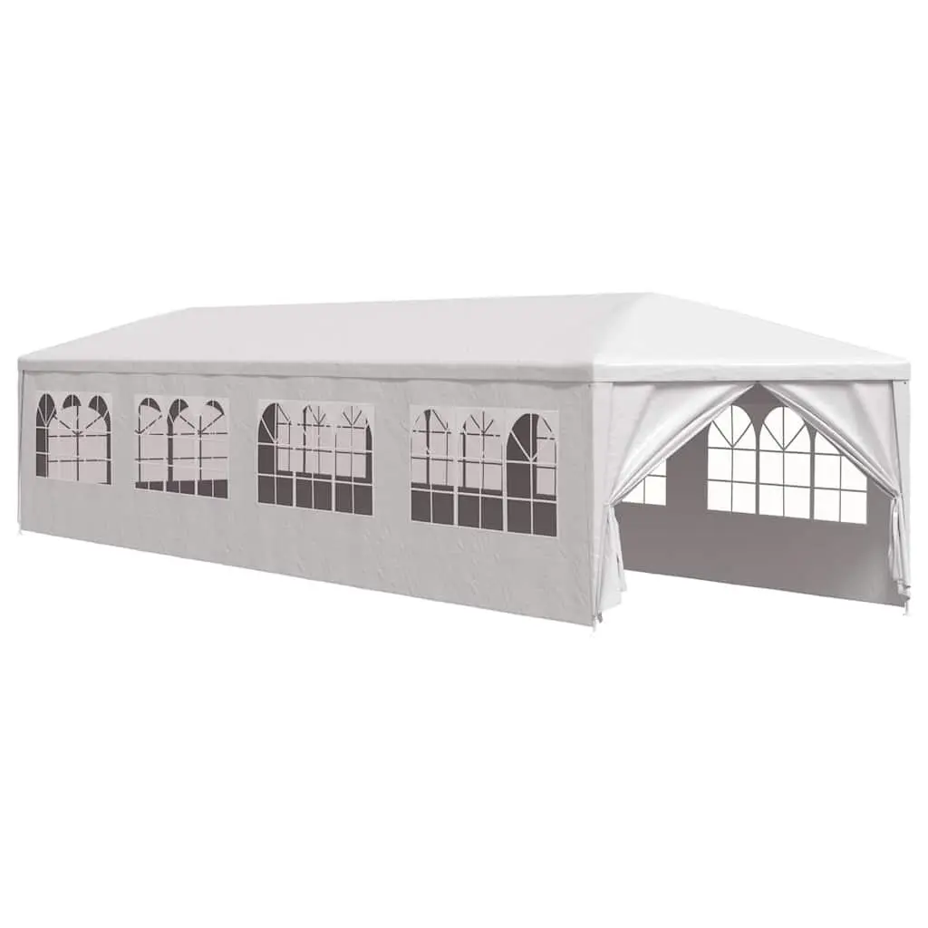 Garden Marquee 3x12m Outdoor Party Tent Canopy Gazebo with Side Panels White