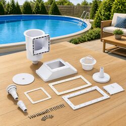 Enhance Your Pool Experience with This Wide Mouth Skimmer