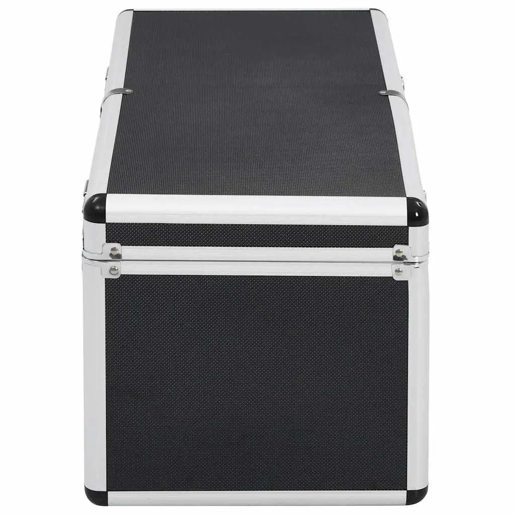 Storage Cases 2 pcs Black Portable Tool Equipment Transport Carrying Handle