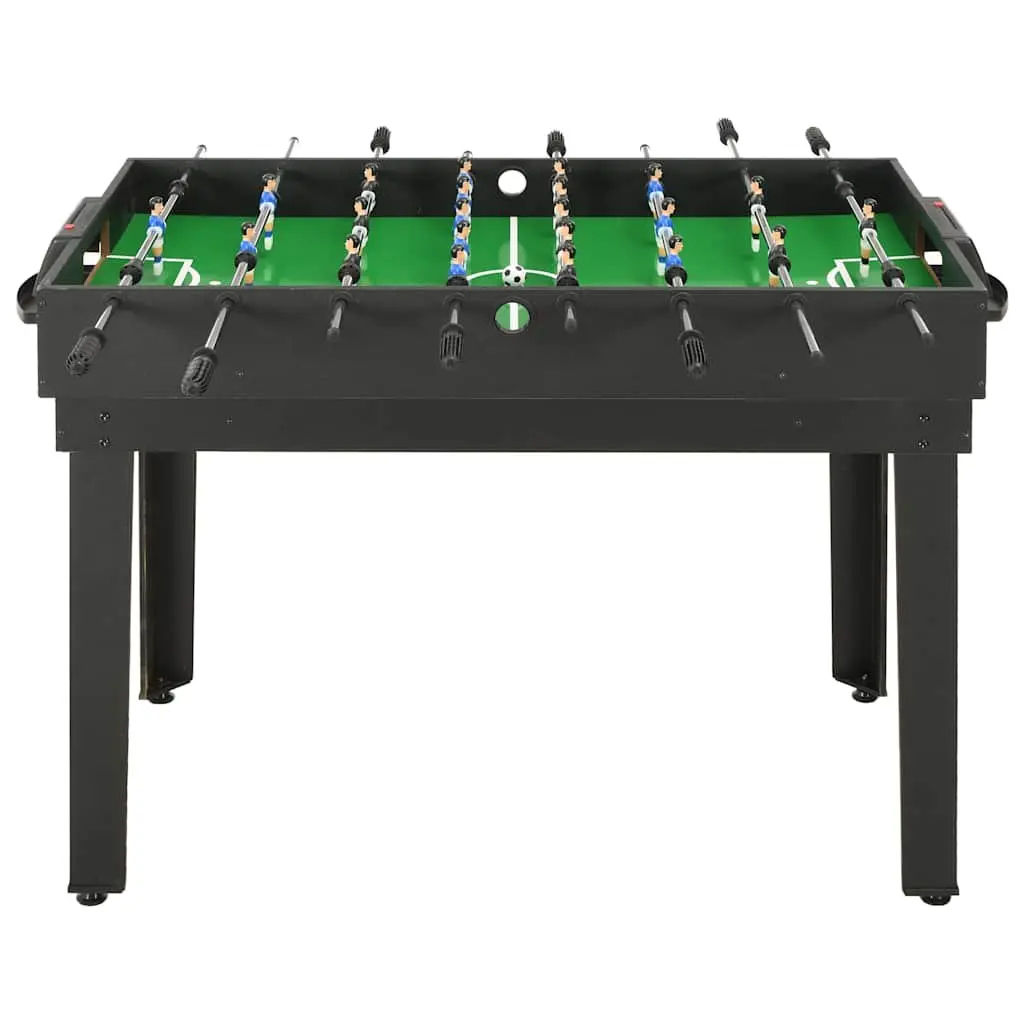 15-in-1 Multi Game Table 121x61x82cm Black Indoor Games Chess Billiards Table