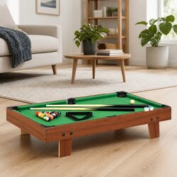 Enhance Your Space with This Mini Pool Table 92x52x19cm