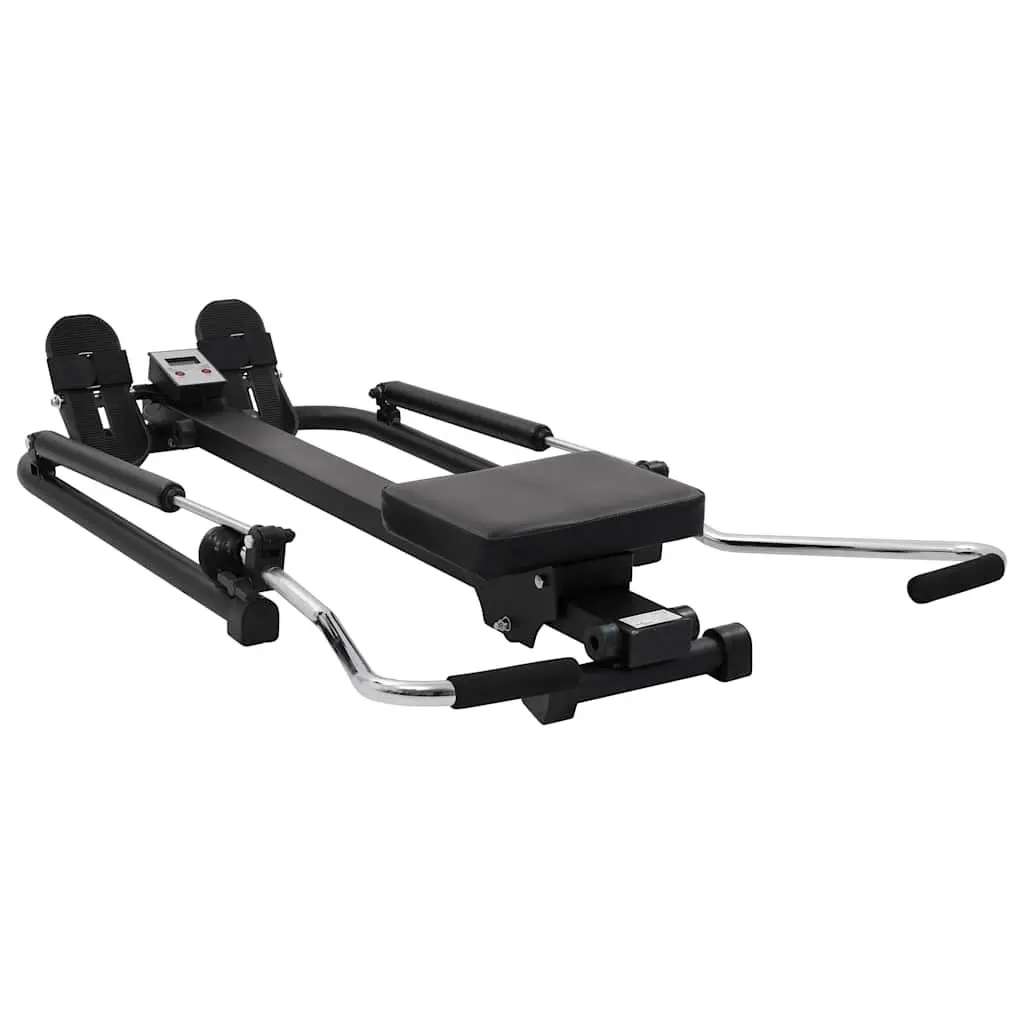 Rowing Machine 5 Level Hydraulic Resistance Home Cardio Fitness Rower Compact