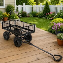 Transform Your Garden with This Durable Hand Trolley Cart