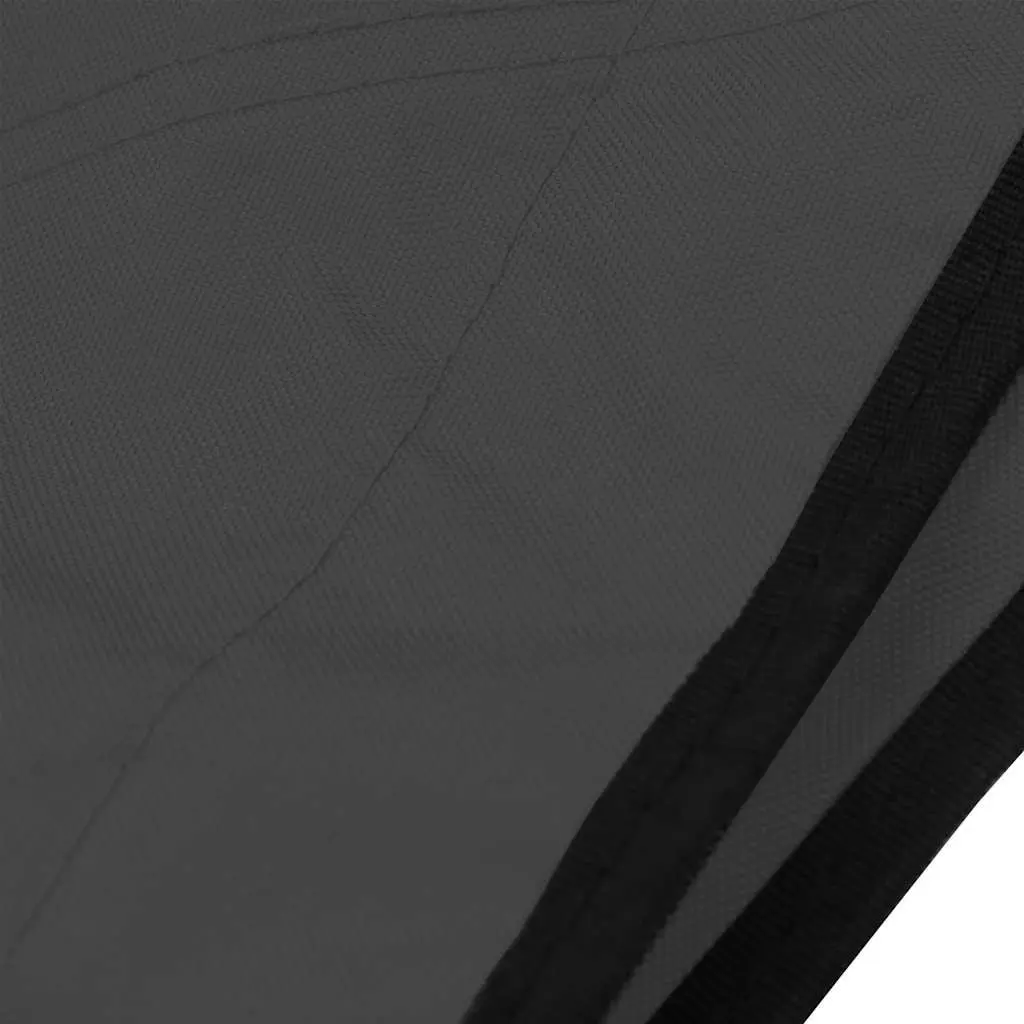 3 Bow Bimini Top Boat Canopy 137 cm Adjustable Width Marine Sun Shade Anthracite