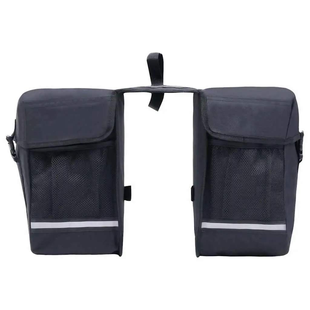 Double Bicycle Pannier Bag 35L Waterproof Reflective Cycling Storage