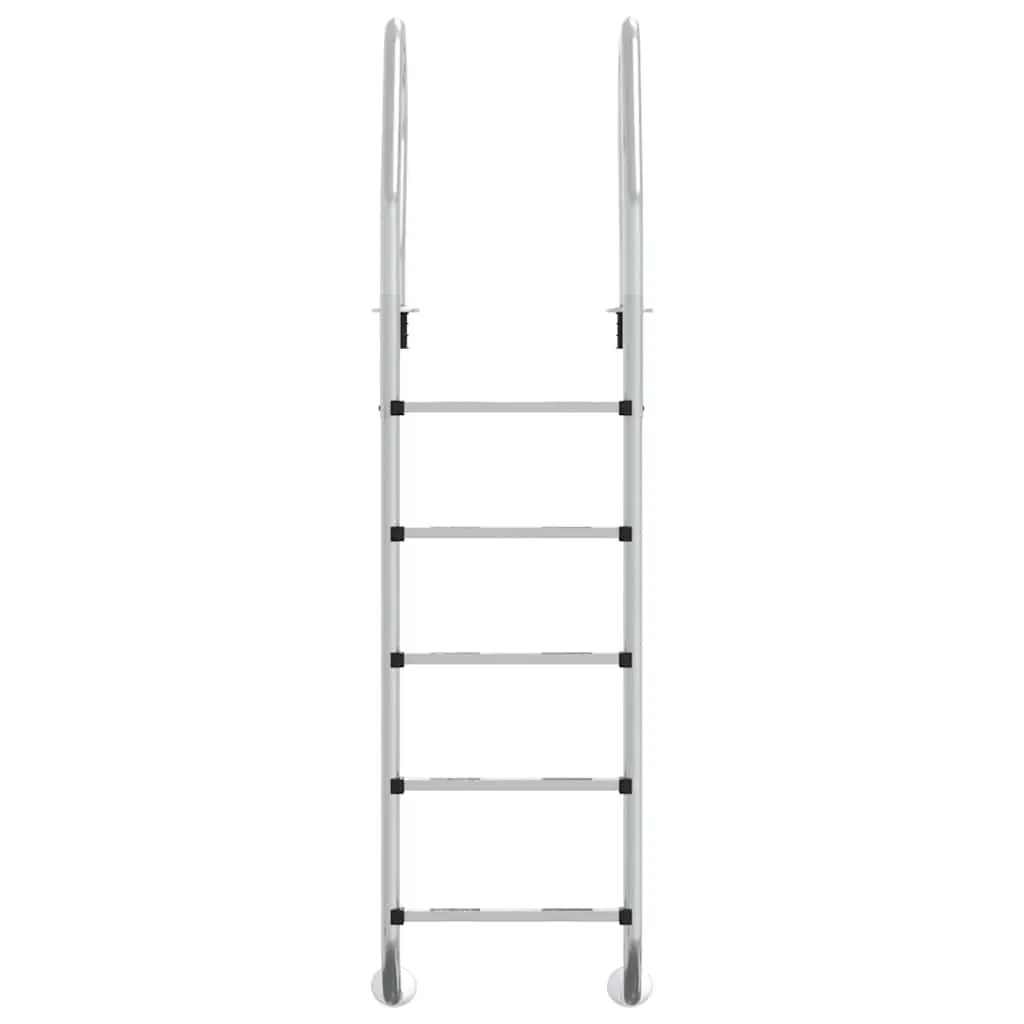 Pool Ladder 54x38x211 cm Stainless Steel Non-Slip Step Handrail