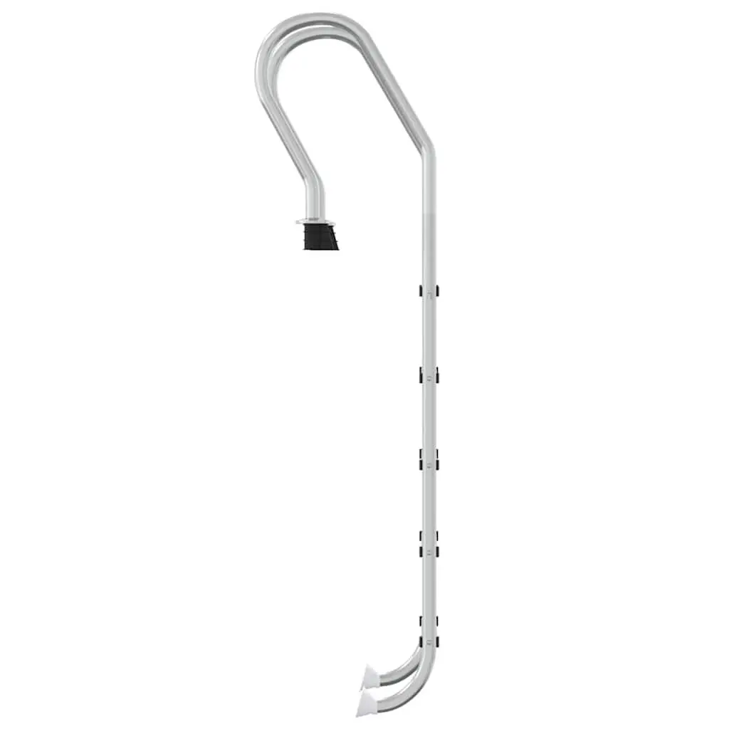 Pool Ladder 54x38x211 cm Stainless Steel Non-Slip Step Handrail