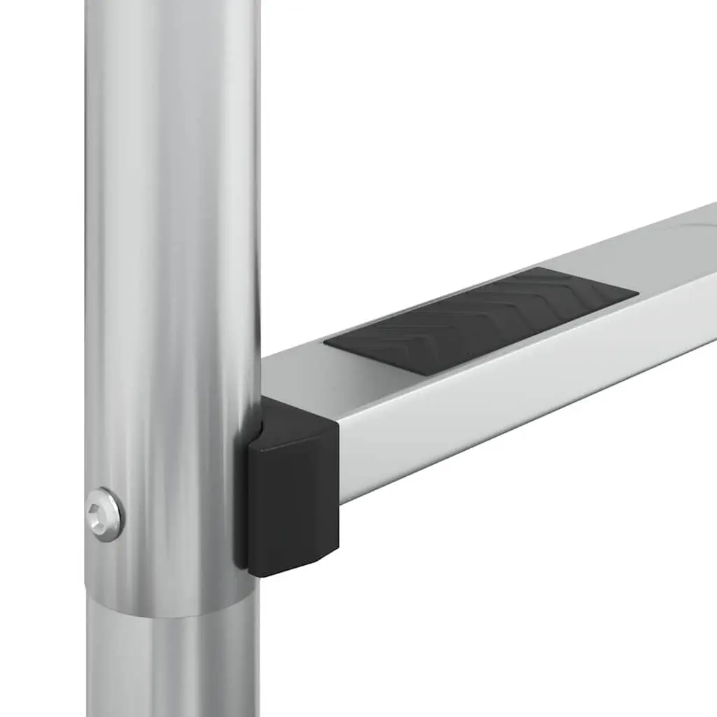 Pool Ladder 54x38x211 cm Stainless Steel Non-Slip Handrail