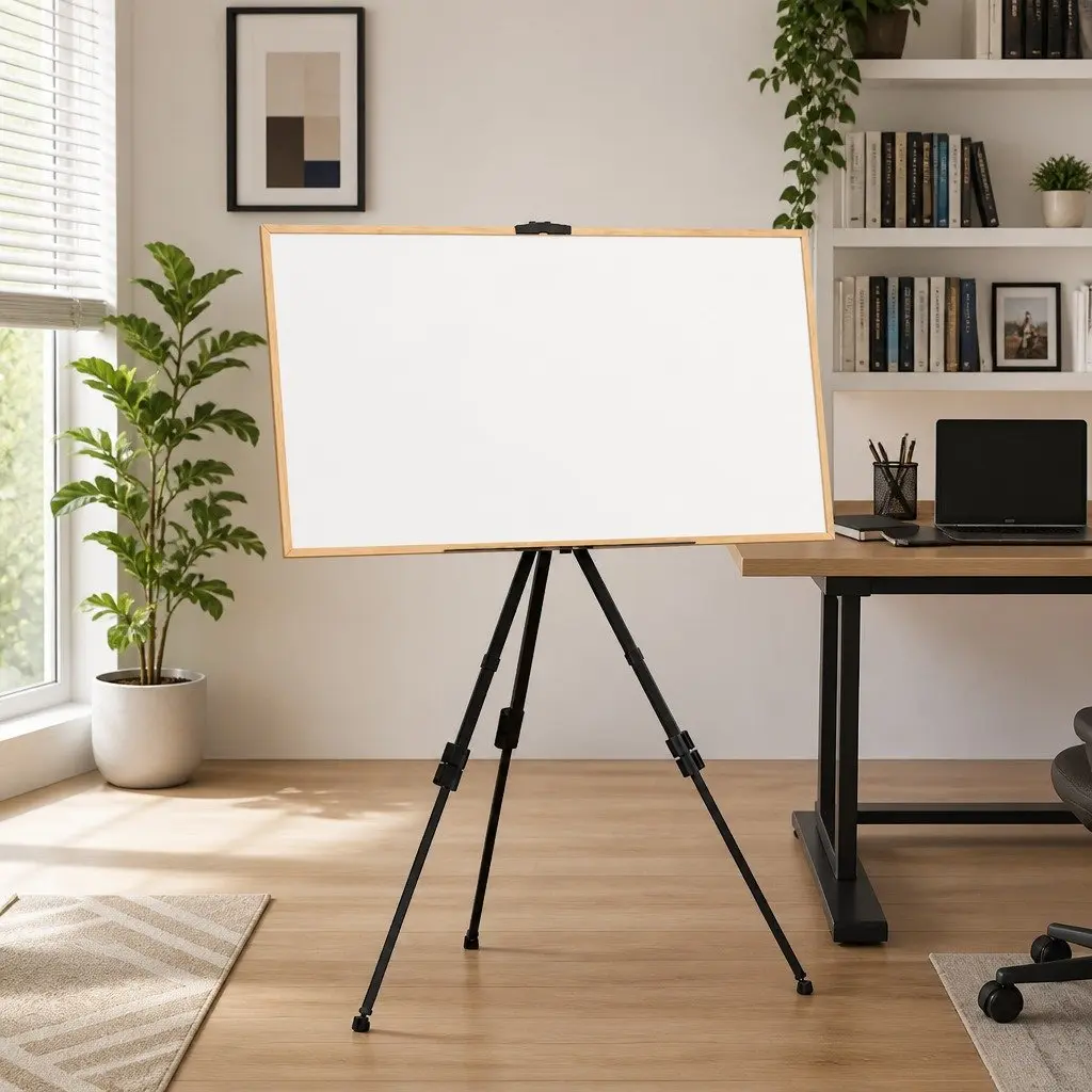 Metal Adjustable Display Easel with Non-Slip Feet for Art Presentations