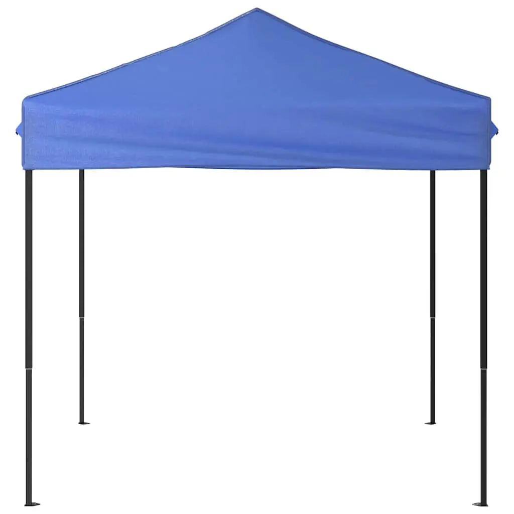 Folding Tent 2x2 m Blue Portable Outdoor Canopy Gazebo for Camping Events